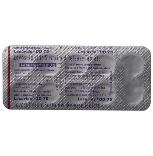 lesuride od 75mg tablet 10's